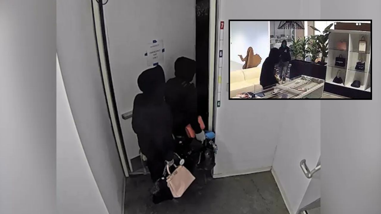 Armed Police Foil $100K Luxury Handbag Heist at California Store, Dramatic Video Shows