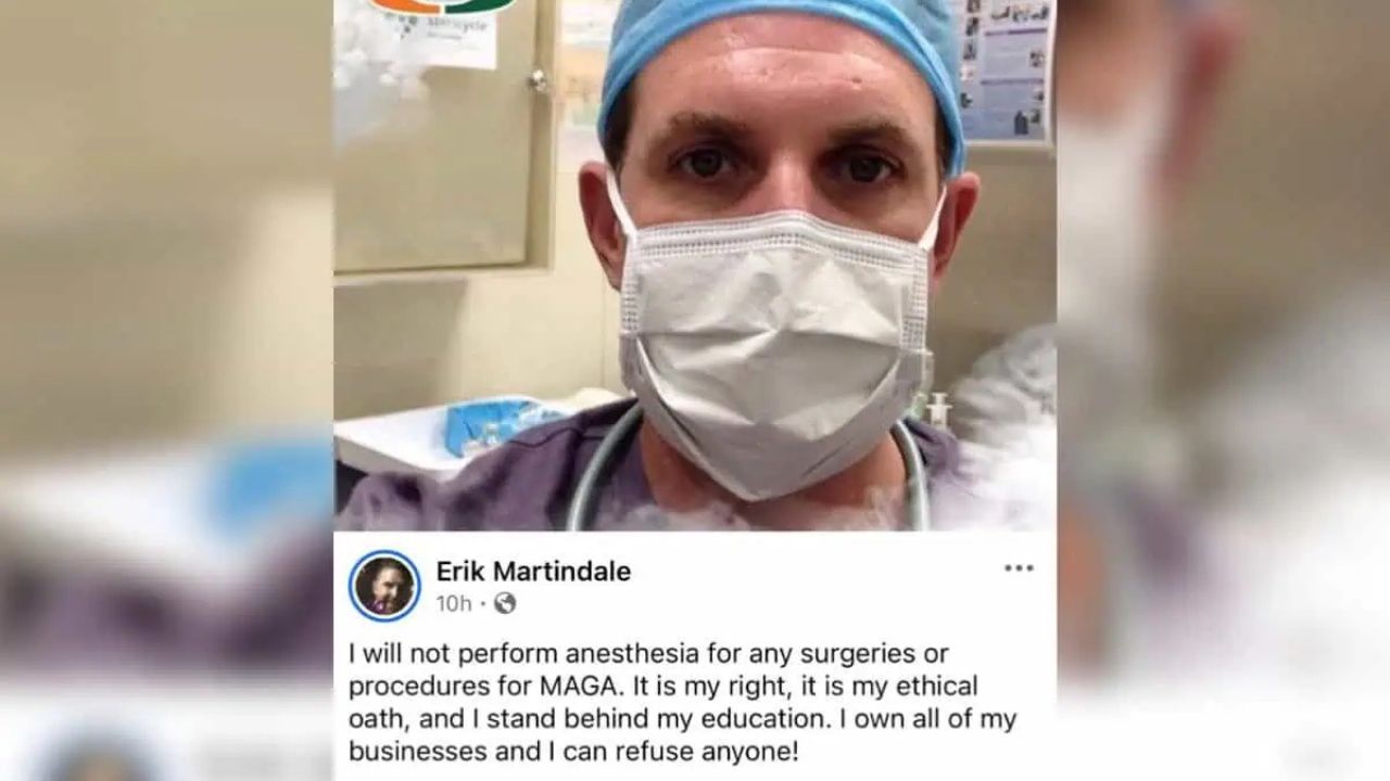 Florida Nurse’s License Ends After Statement on Treating ‘MAGA’ Patients