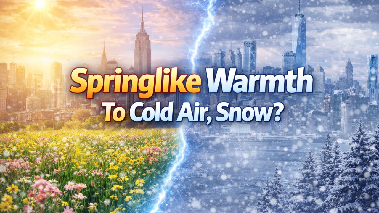 Springlike Warmth Sweeps the East — But Cold Air and Snow Threat Loom Ahead